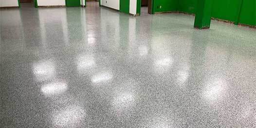 Decorative-Flake-Commercial-Epoxy-Flooring Commercial Epoxy Flooring