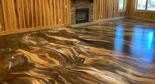 Metallic-Epoxy-Flooring-Installation Metallic Epoxy Flooring