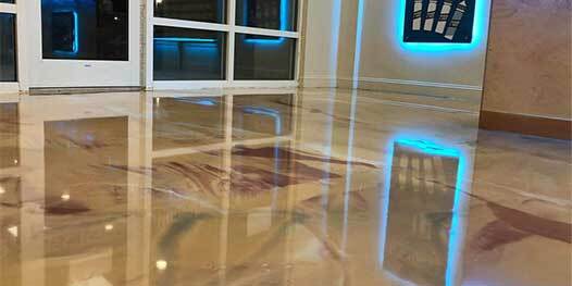 Metallic-Industrial-Epoxy-Flooring Industrial Epoxy Flooring